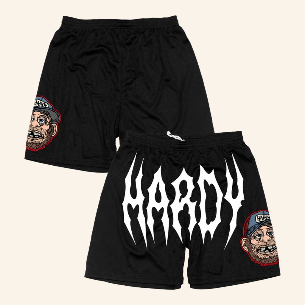 Hardy Merch Jim Bob Face Shorts Unique Gifts For Music Lovers