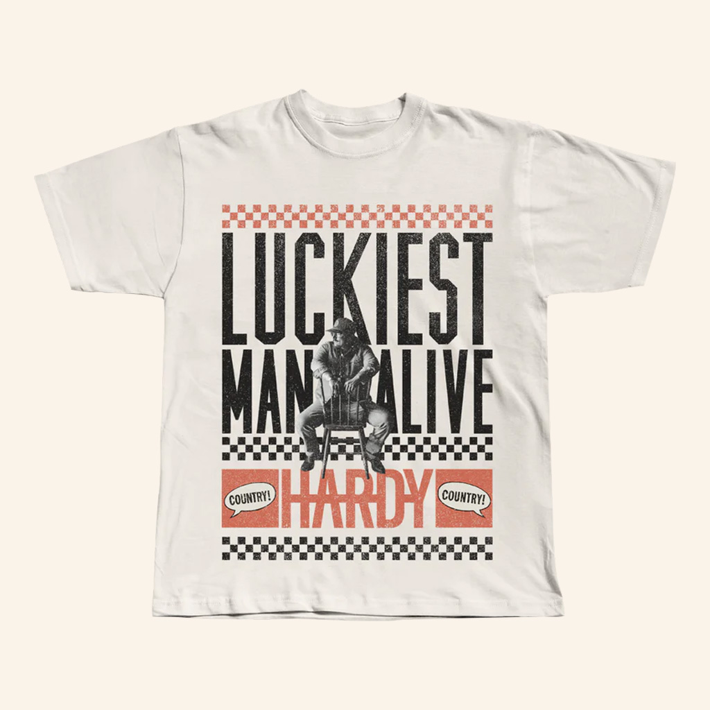 Hardy Merch Luckiest Man Alive T-Shirt Presents For Trucker Music Lovers Hardy Merch Luckiest Man Alive T-Shirt Presents For Trucker Music Lovers