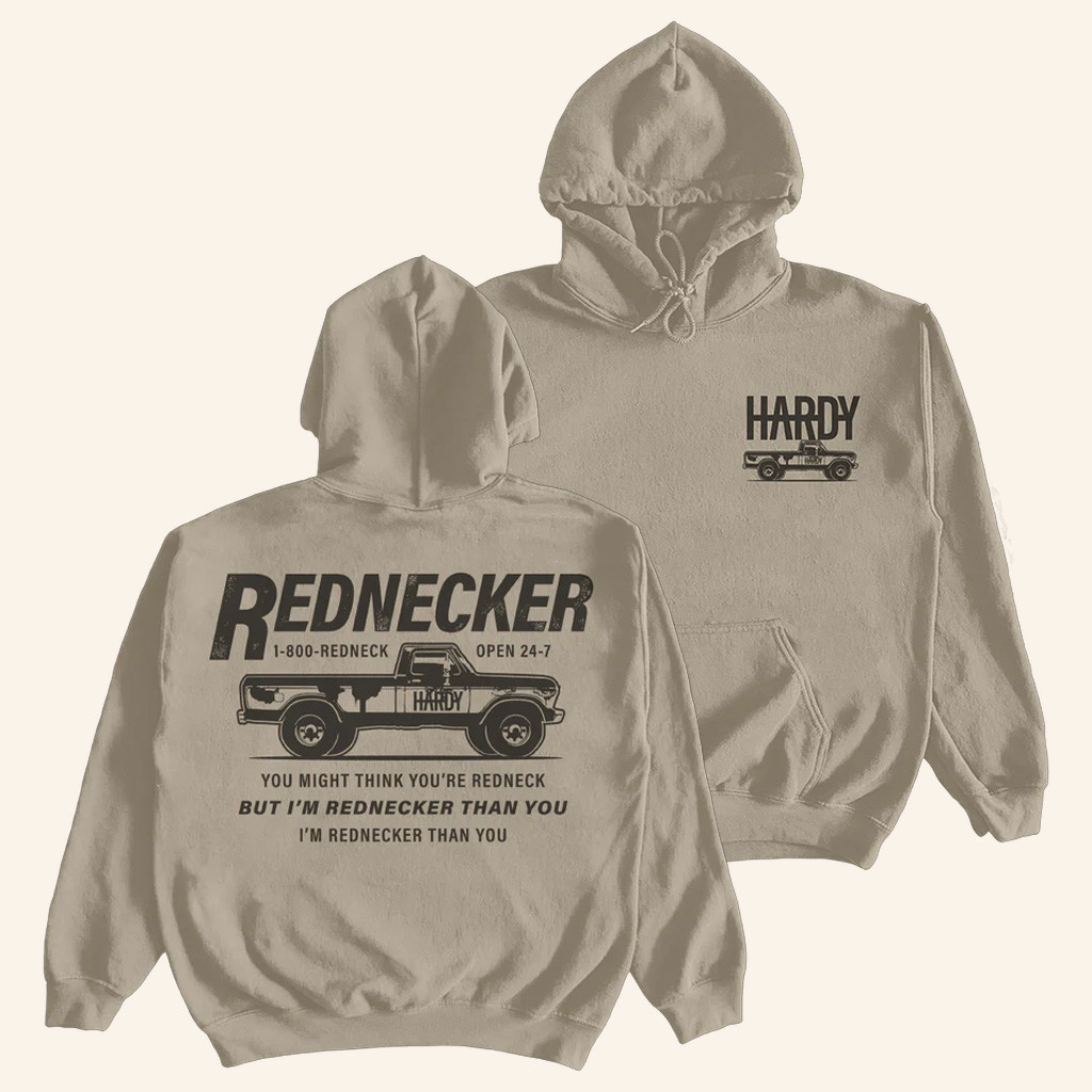 Hardy Merch Rednecker Hoodie Music Lover Gift Ideas For Him Hardy Merch Rednecker Hoodie Music Lover Gift Ideas For Him