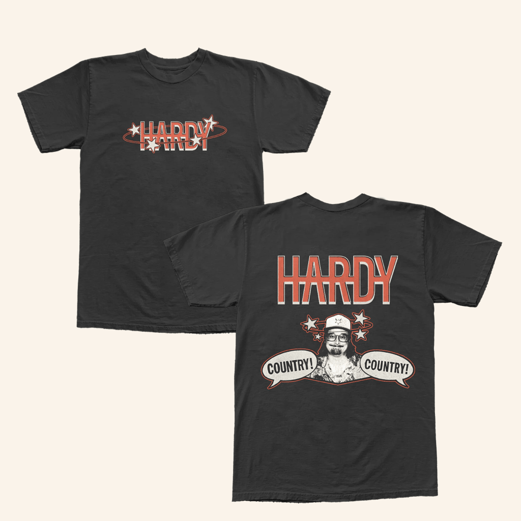Hardy Official Merch Country Country Black T-Shirt Gifts For Him Hardy Official Merch Country Country Black T-Shirt Gifts For Him