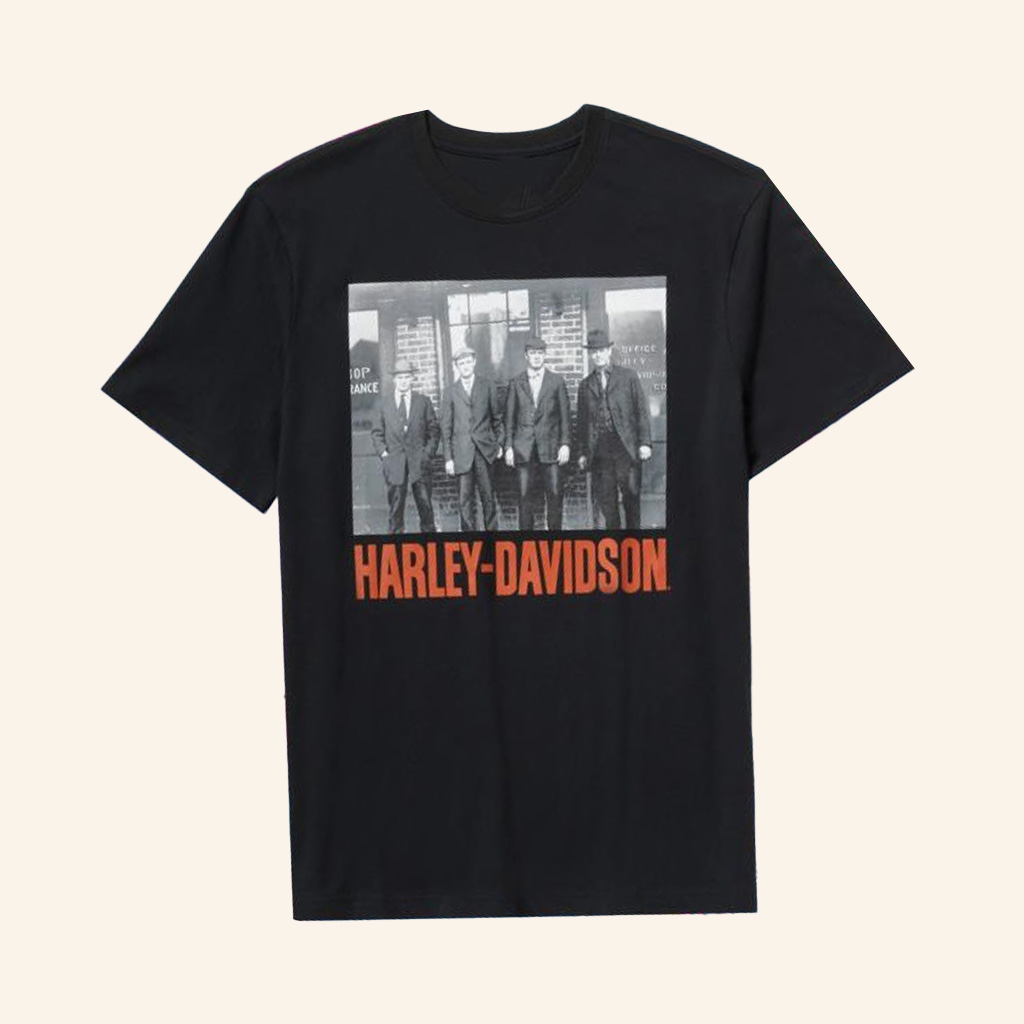 Harley Davidson Merch Founder's Archival Photo Shirt Best Birthday Gift For Husband
