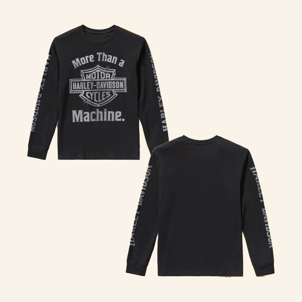Harley Davidson Merch More Than A Machine Long Sleeve Shirt Gifts For Dudes Harley Davidson Merch More Than A Machine Long Sleeve Shirt Gifts For Dudes