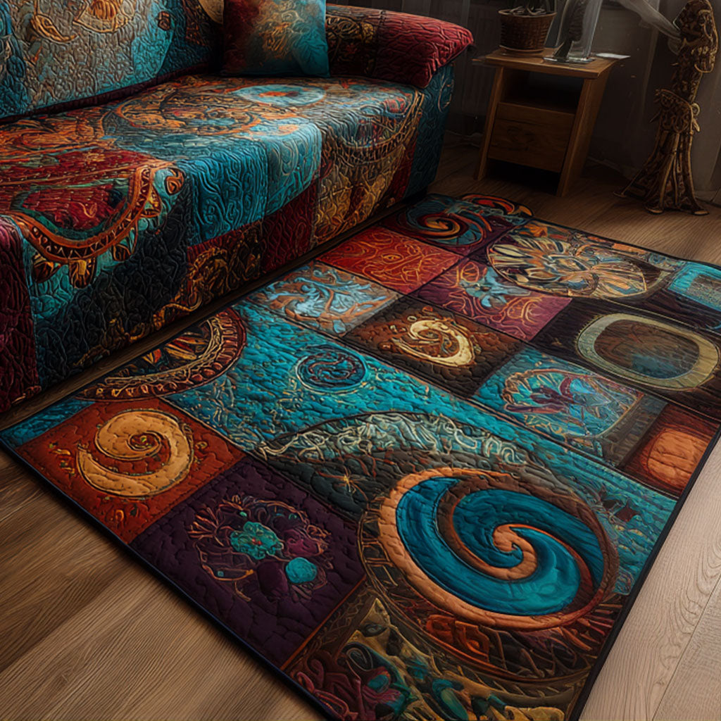 Harmony Bloom Area Rug Foyer Christmas Decor Best Gifts For Hippie Mom