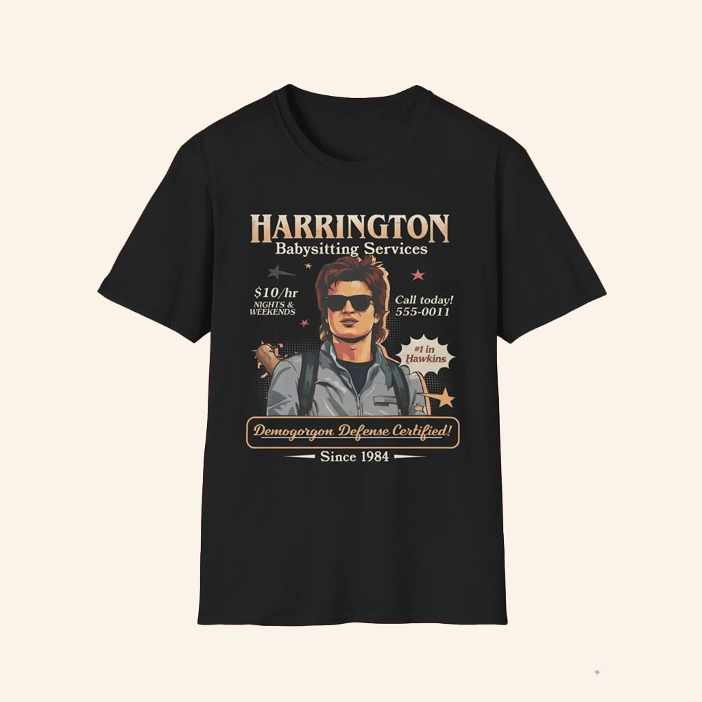 Harrington Babysitting Service Shirt Steve Harrington Mom Of The Year Stranger Things Merch