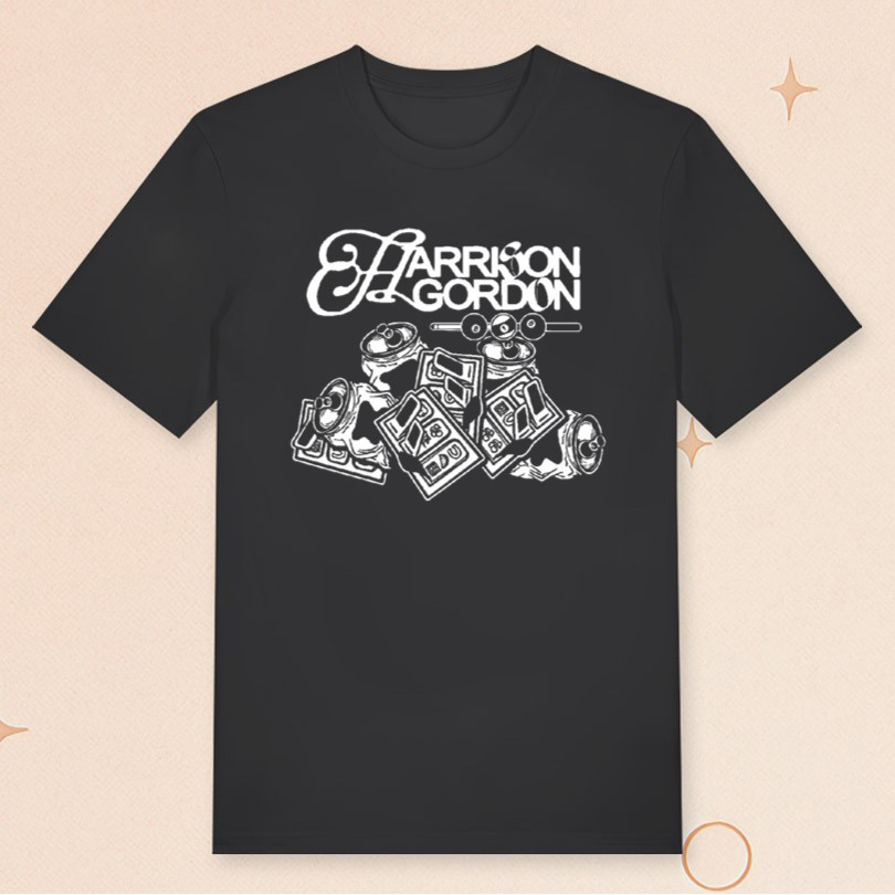 Harrison Gordon Merch Hardcore Black T-Shirt Cool Gifts For Music Lovers