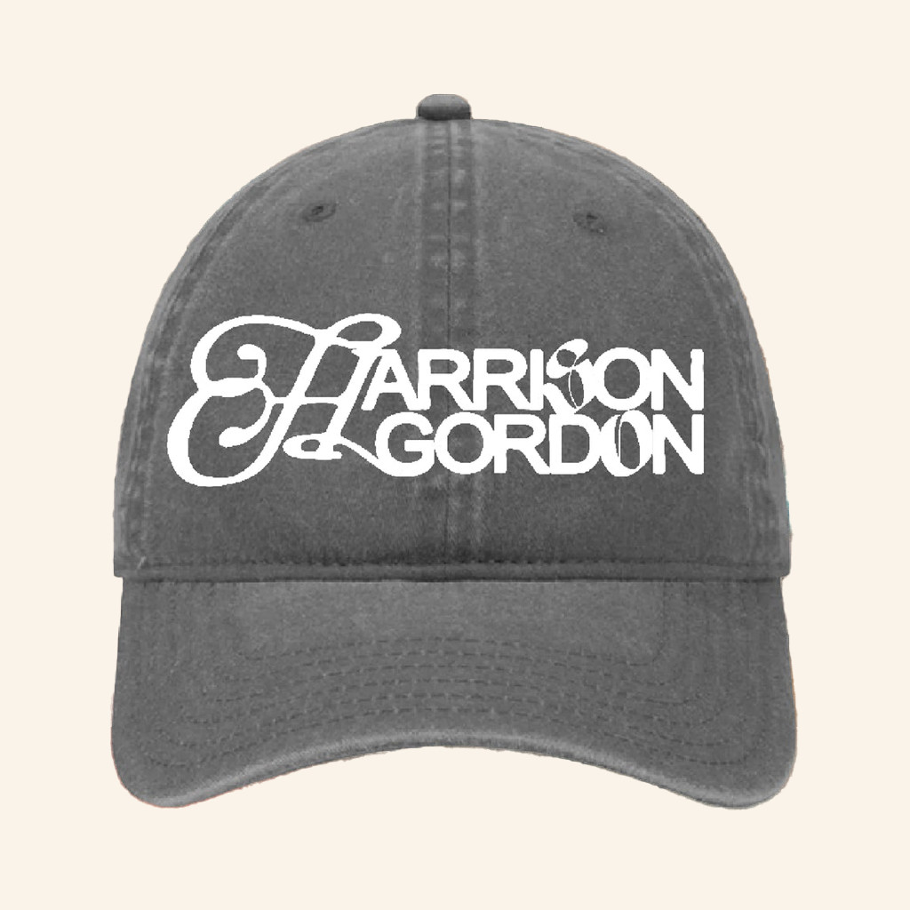 Harrison Gordon Merch Harrison Gordon Logo Hat Birthday Gifts For Music Lovers