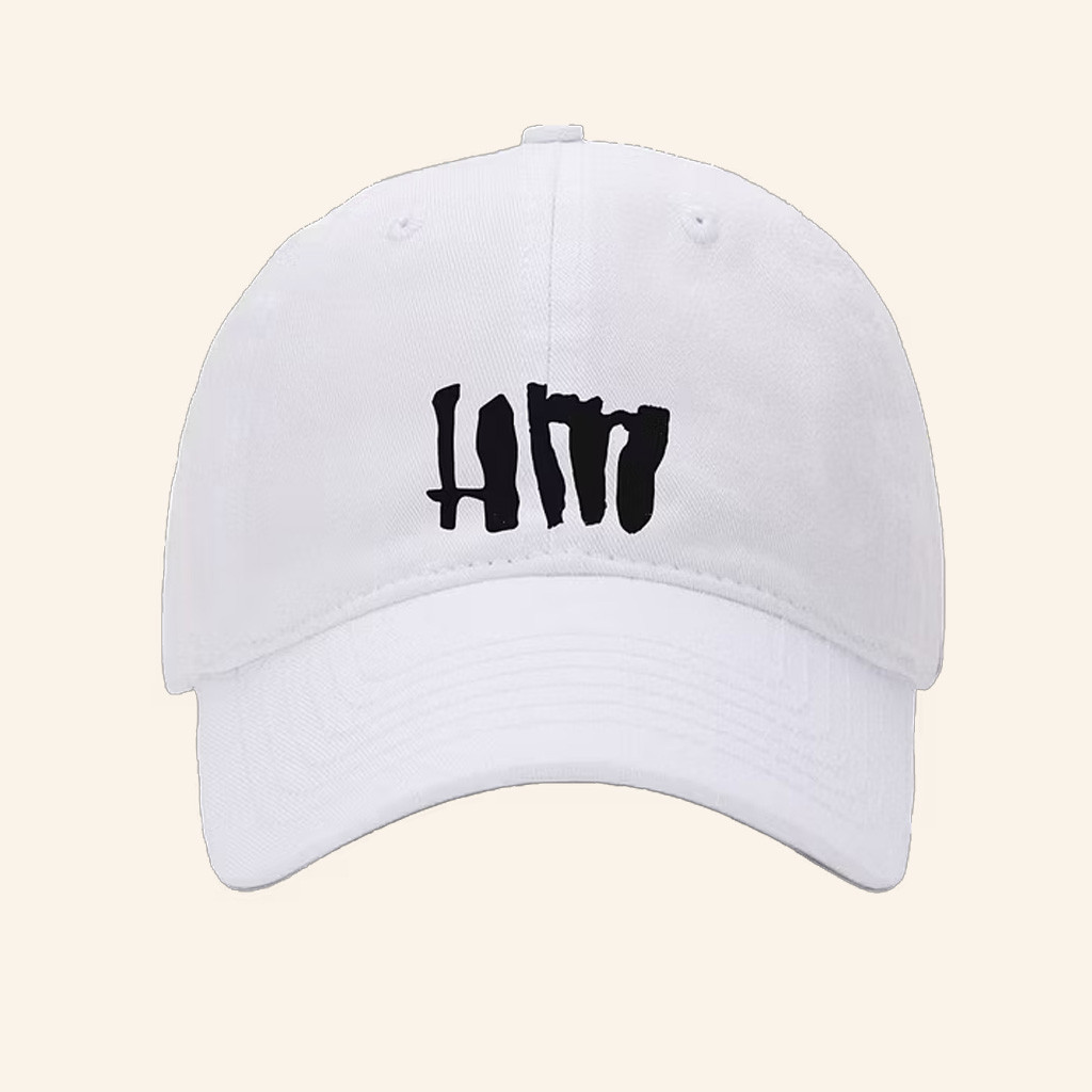 Harry Mack Merch Embroidered HM Hat White Gift Ideas For Rap Lovers Harry Mack Merch Embroidered HM Hat White Gift Ideas For Rap Lovers