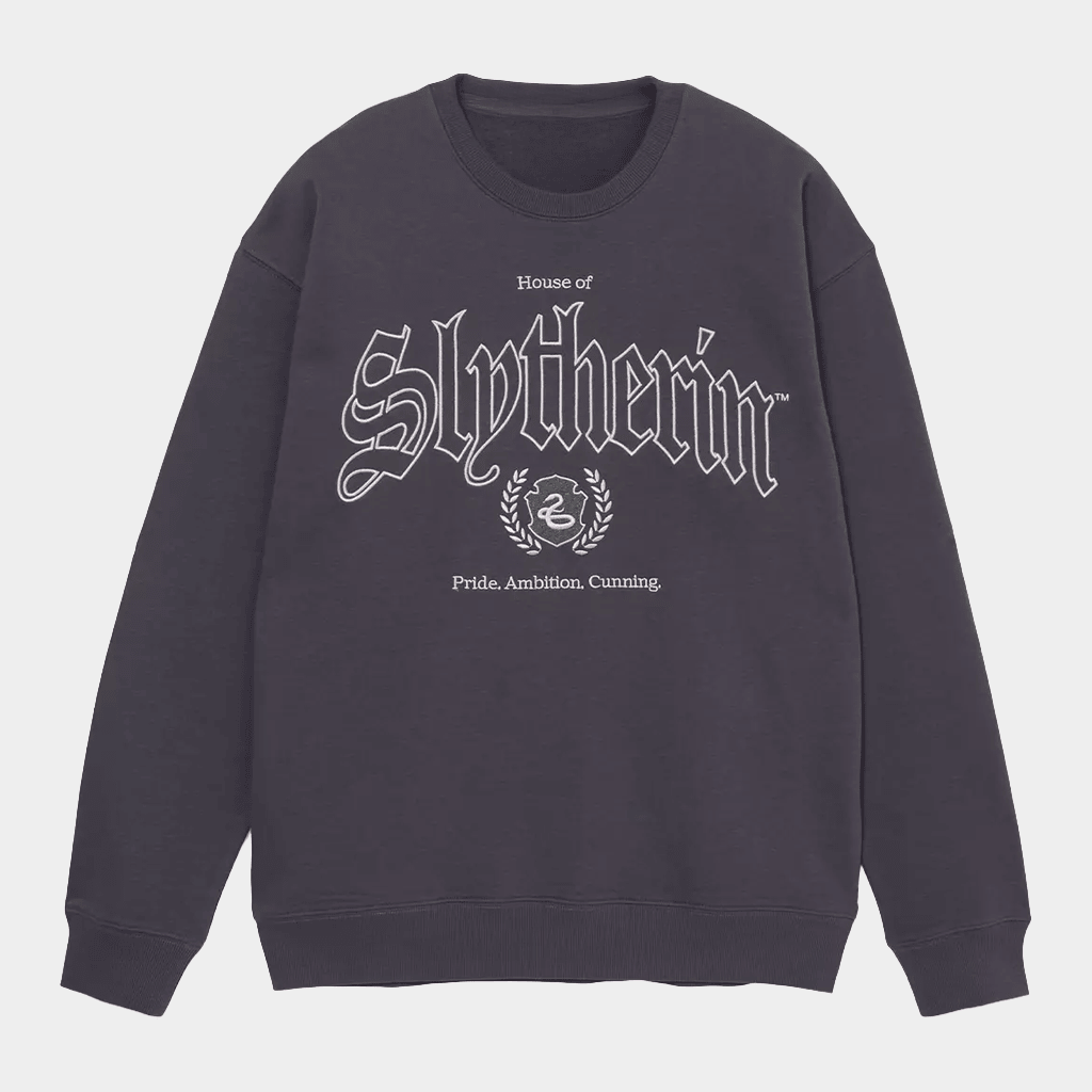 Harry Potter Merch Harry Potter Slytherin Crewneck Sweatshirt Birthday Gift For Him
