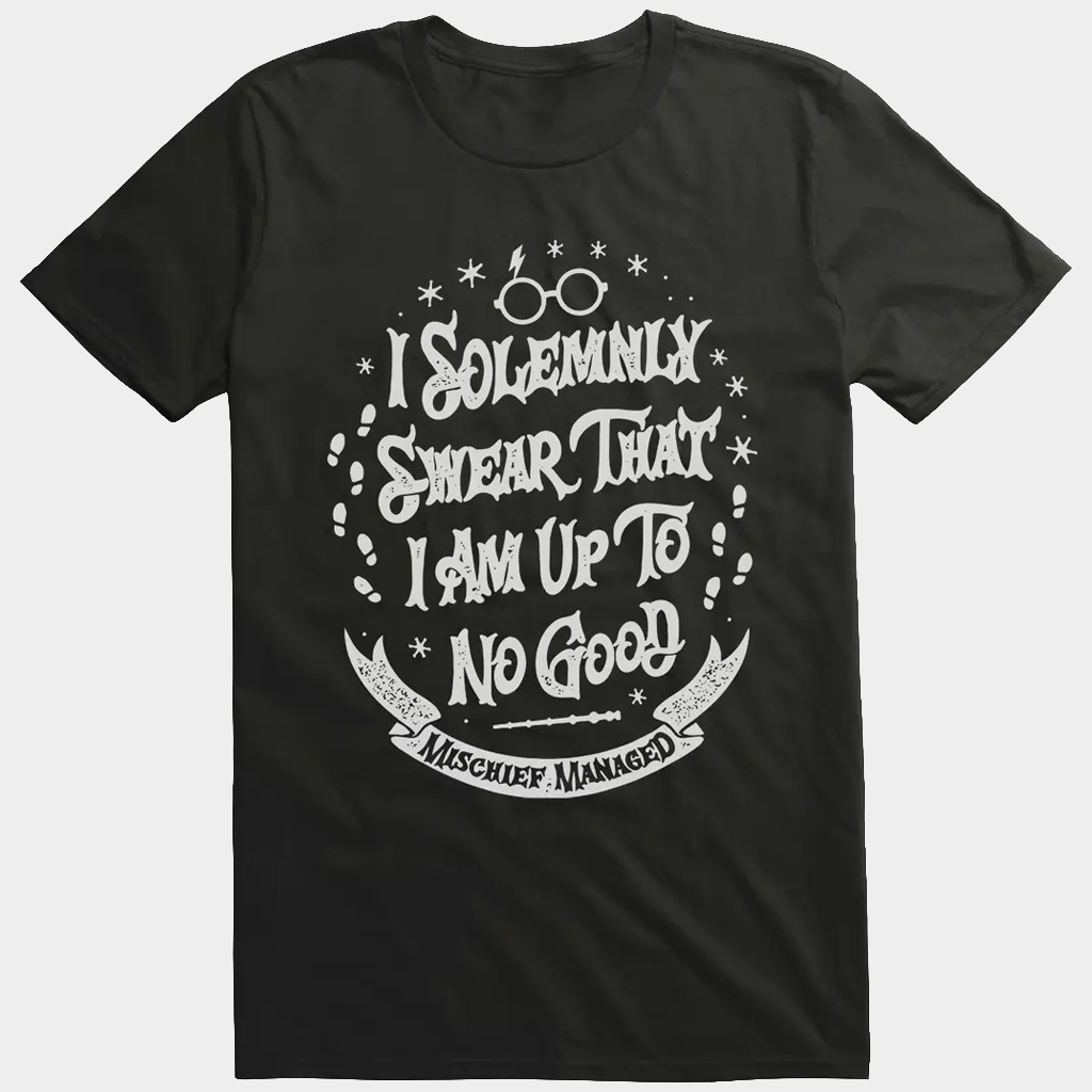 Harry Potter Merch Harry Potter Solemnly Swear No Good T-Shirt Present For Brother Harry Potter Merch Harry Potter Solemnly Swear No Good T-Shirt Present For Brother