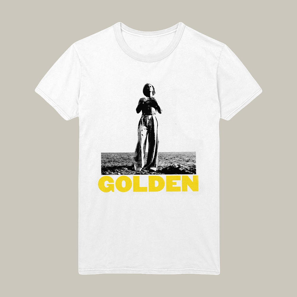 Harry Styles Golden T-Shirt Music Fan Shirt Present Idea For Harry Styles Lover