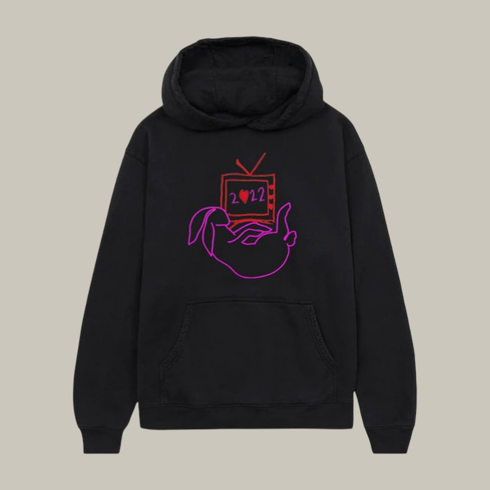 Harry Styles Love On Tour Bunny TV Hoodie Harry Styles Merch Music Lover Gift For Brother