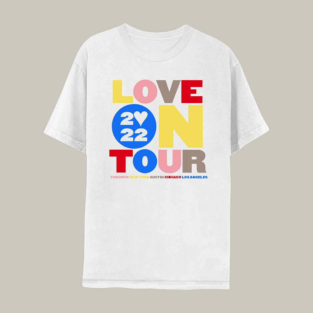 Harry Styles Love On Tour T-Shirt Music Shirt Harry Styles Lover Present For Him