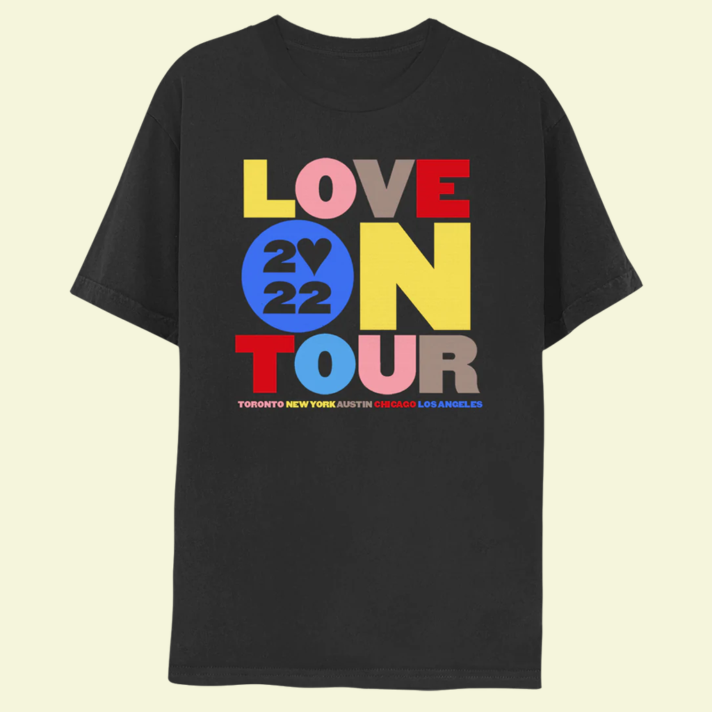 Harry Styles Merch Harry Styles 2022 Love On Tour T-Shirt Music Related Gifts For Guys