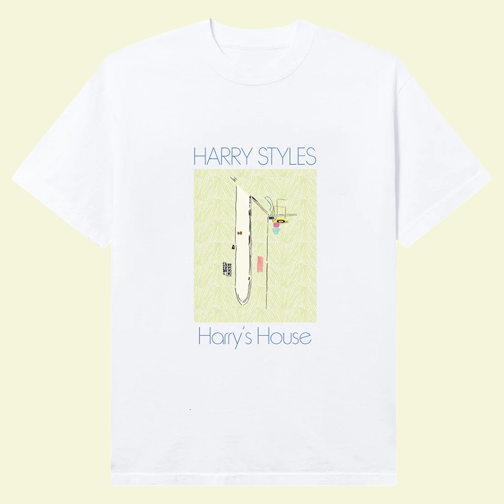 Harry Styles Merch Harry Styles Harry's House White T-Shirt Gifts For Sister