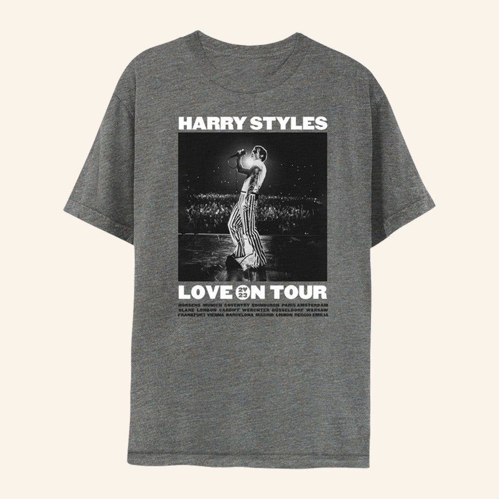 Harry Styles Merch New 2025 Gray Photo T-Shirt Gift Ideas For Fans Harry Styles Merch New 2025 Gray Photo T-Shirt Gift Ideas For Fans