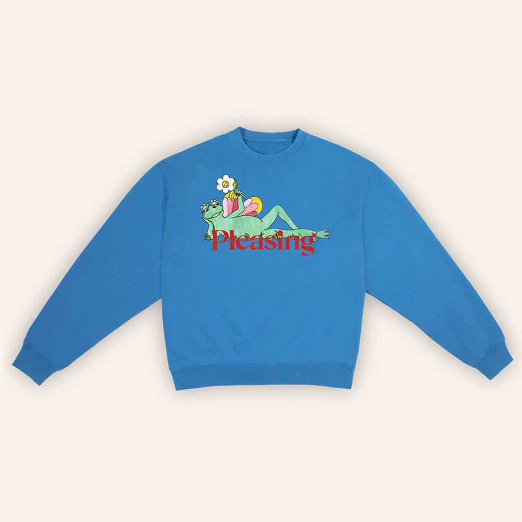 Harry Styles Pleasing Merch Frog Pleasing Crewneck Sweatshirt Gifts For Besties Harry Styles Pleasing Merch Frog Pleasing Crewneck Sweatshirt Gifts For Besties