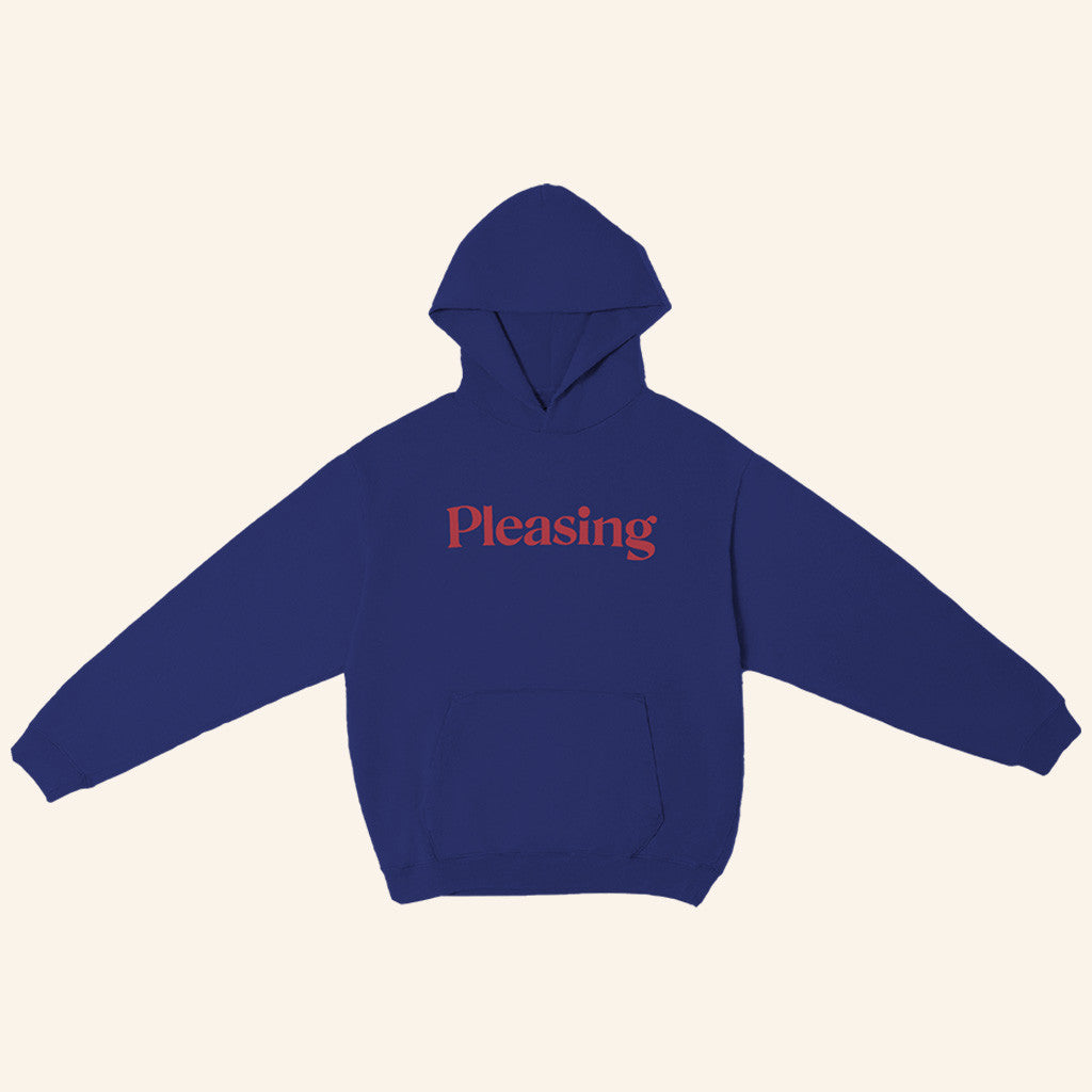 Harry Styles Pleasing Merch The Pleasing Hoodie Navy Gifts For Him