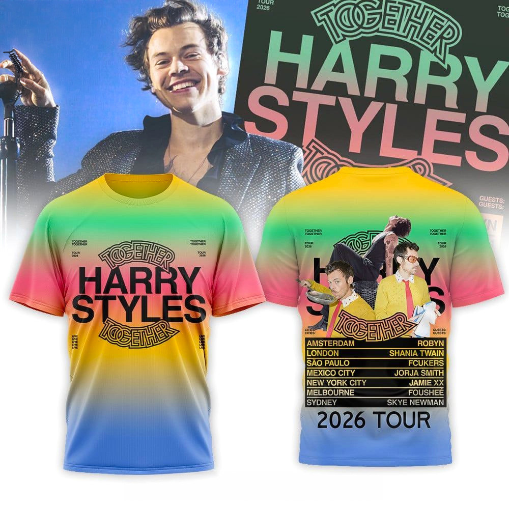 Harry Styles Together 2026 Tour T-Shirt Harry Styles Merch Gift Ideas For Son