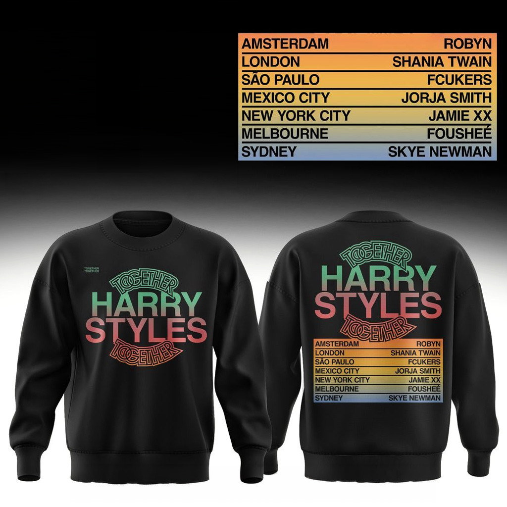 Harry Styles Together Together Tour 2026 Sweatshirt Fan Merch Gift Ideas For BFF