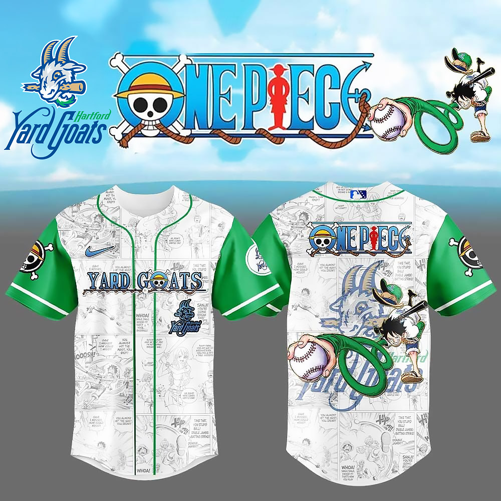 Hartford Yard Goats One Piece Night Game Limited Edition Baseball Jersey Best Gift For Baseball Fans