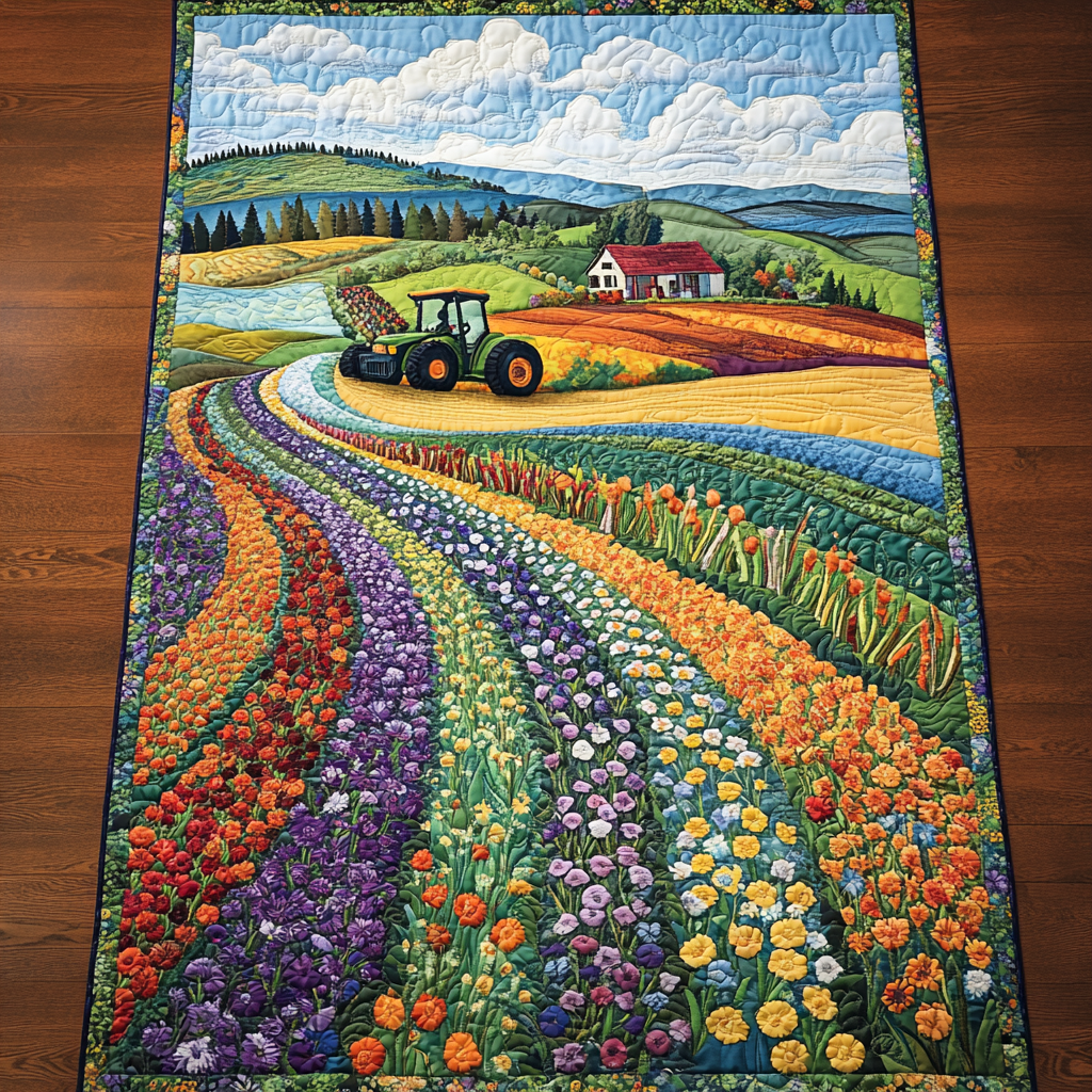 Harvest Fields Quilted Table Runner Country Table Runners Family Presents