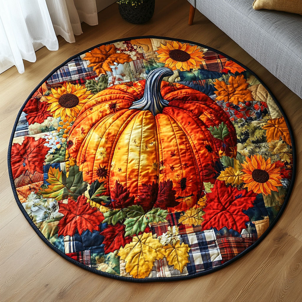 Harvest Gold Quilted Round Mat Entryway Ideas Useful Gifts For Farmers