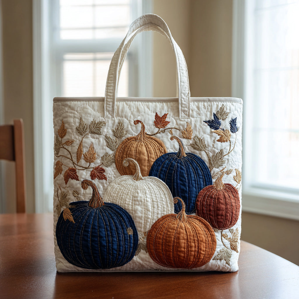 Harvest Magic Quilted Tote Bag Cute Fall Gifts For Girlfriend