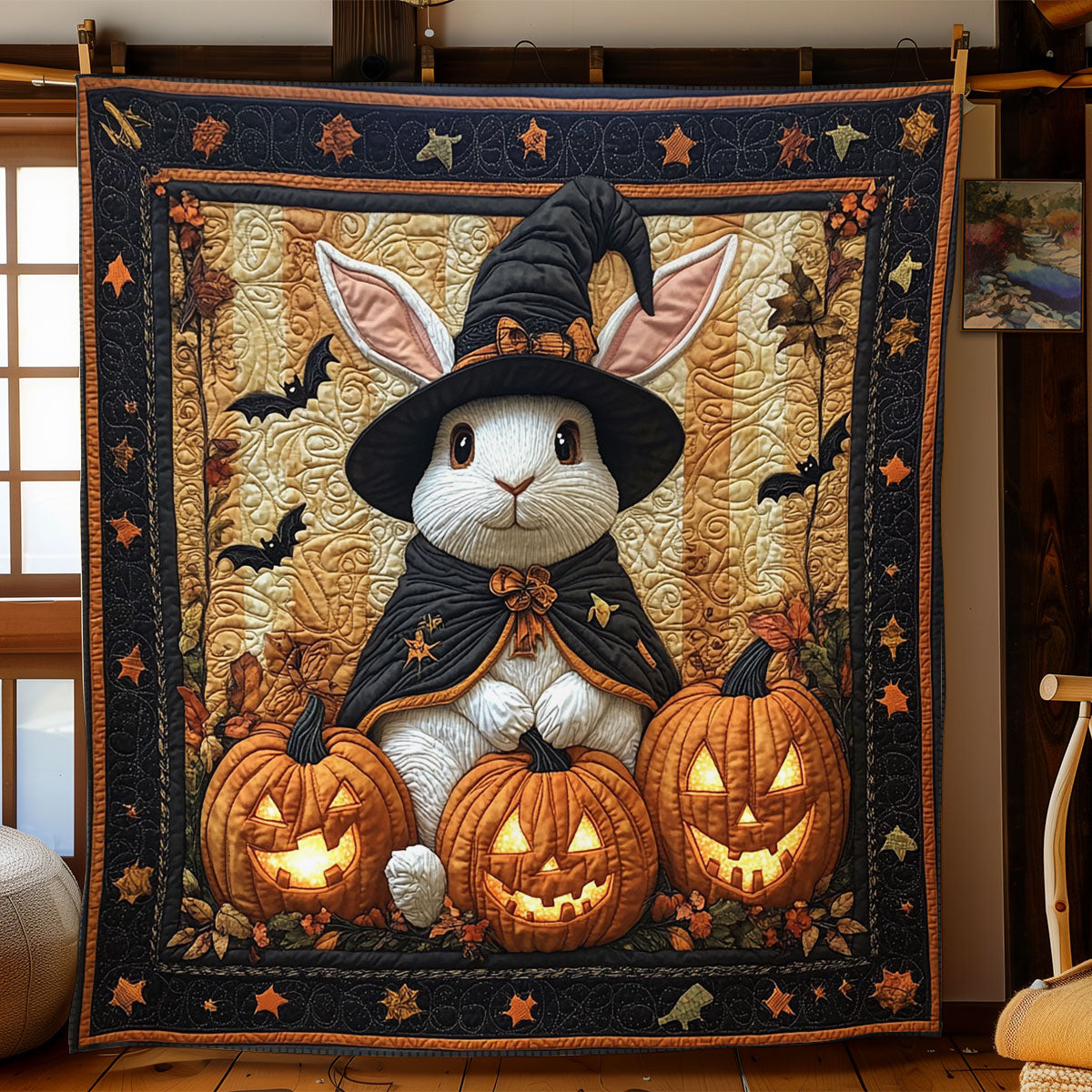 Harvest Trickster Quilt Thoughtful Quilt Blanket Gift for Loved Ones