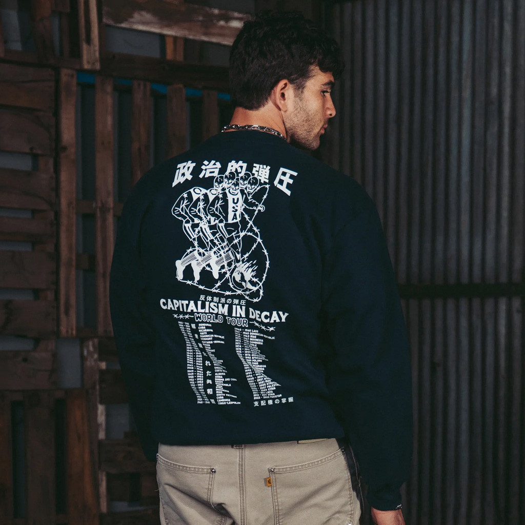 Hasan Piker Merch Capitalism In Decay Crewneck Sweatshirt Dad Christmas Gifts Hasan Piker Merch Capitalism In Decay Crewneck Sweatshirt Dad Christmas Gifts