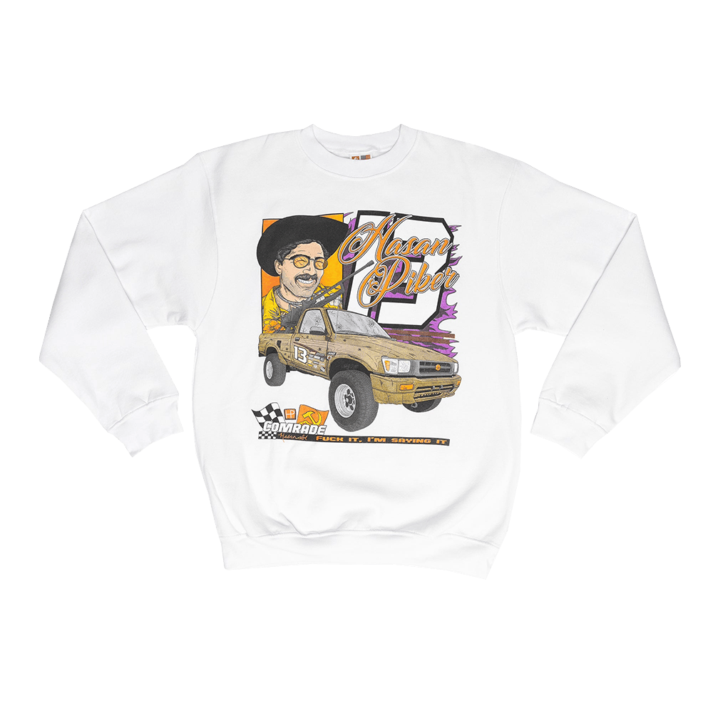 Hasan Piker Merch Comrade Crew Neck Sweatshirt Hasanabi Merch Father's Day Gifts For Son In Law