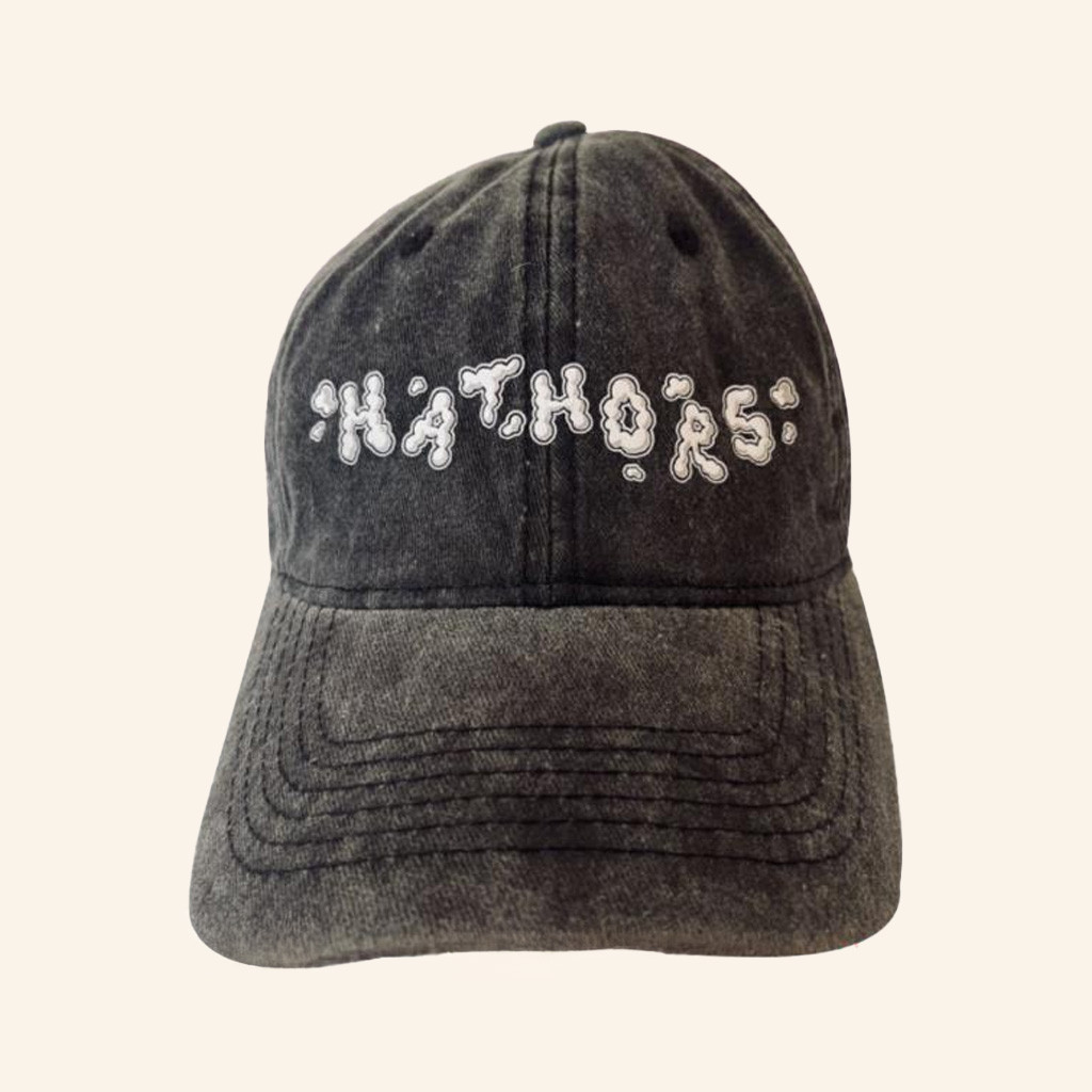 Hathors Merch Clouds Washed Out Baseball Hat Embroidered Gifts For Friends Hathors Merch Clouds Washed Out Baseball Hat Embroidered Gifts For Friends