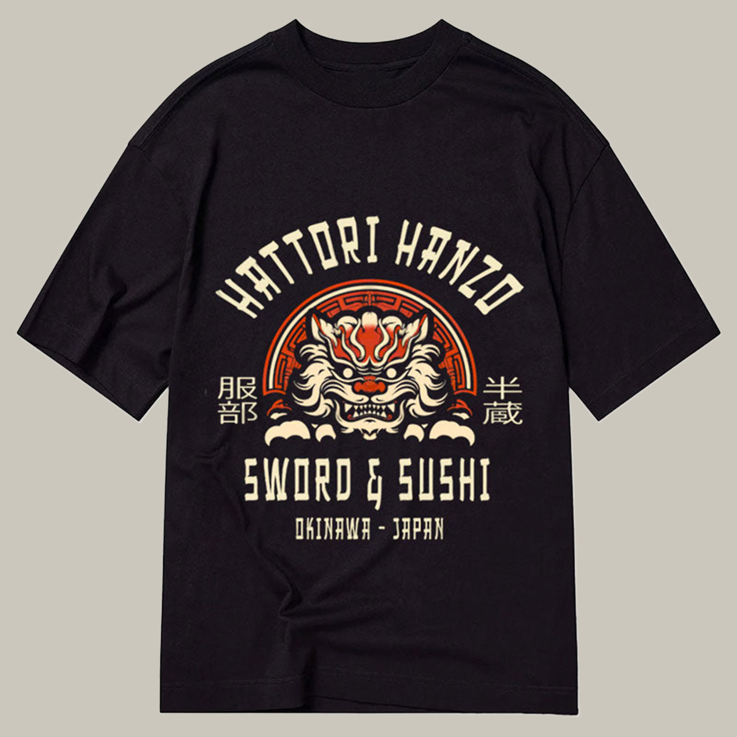 Hattori Hanzo Sword Classic Shirt Funny Graphic T-Shirt Unique Christmas Gifts