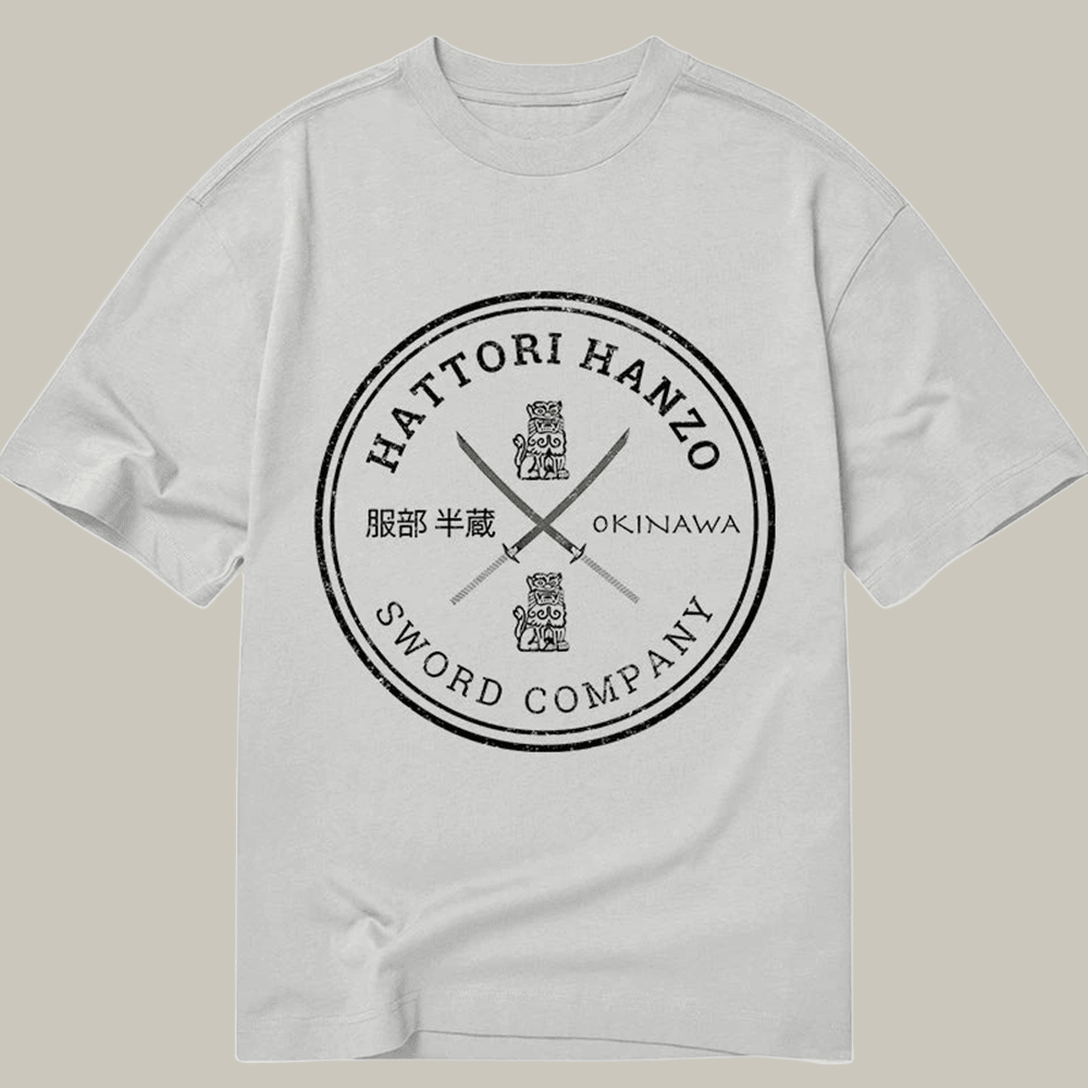 Hattori Hanzo Sword Company Classic T-Shirt Hattori Hanzo Shirt Anime Lover Presents