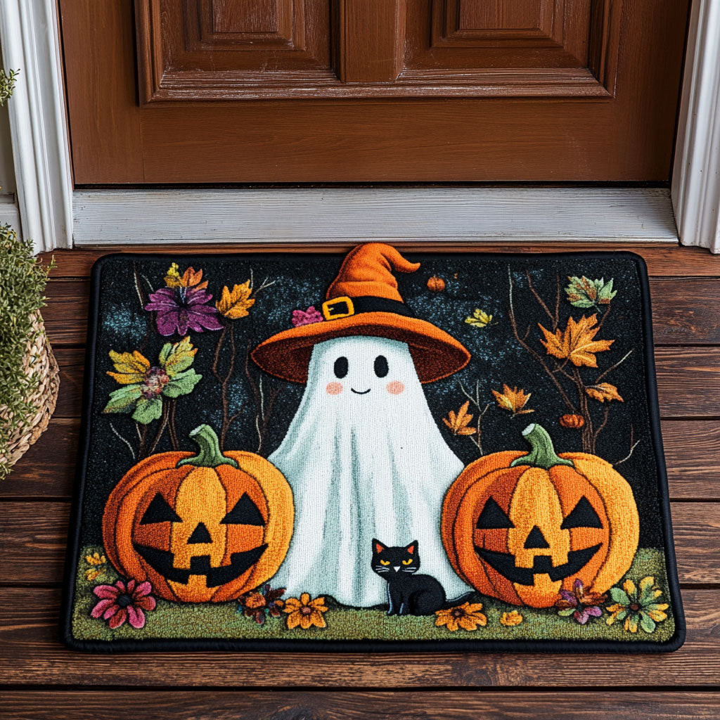 Haunted Ghost Doormat Best Decoration Gift For Friends and Family on Halloween Day