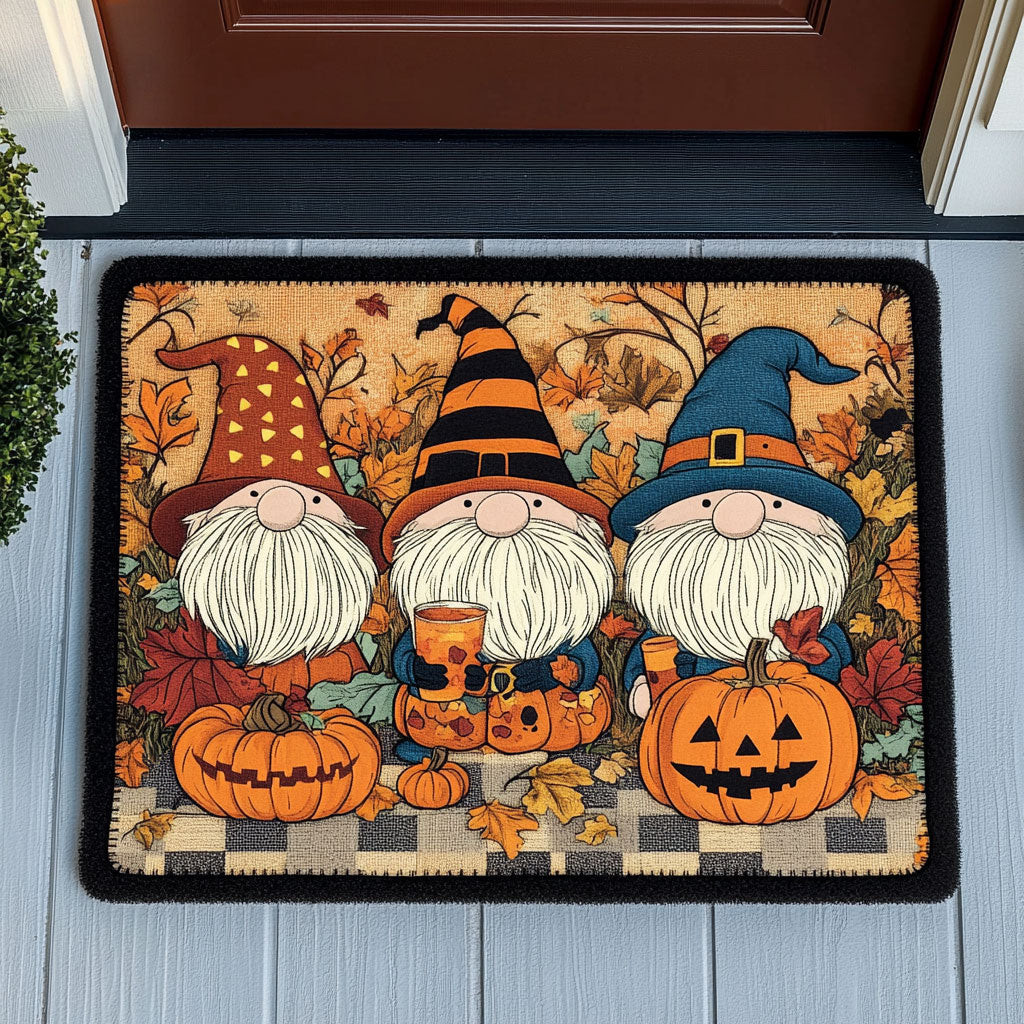 Haunted Harvest Doormat Best Decoration Gift For Friends and Family on Halloween Day
