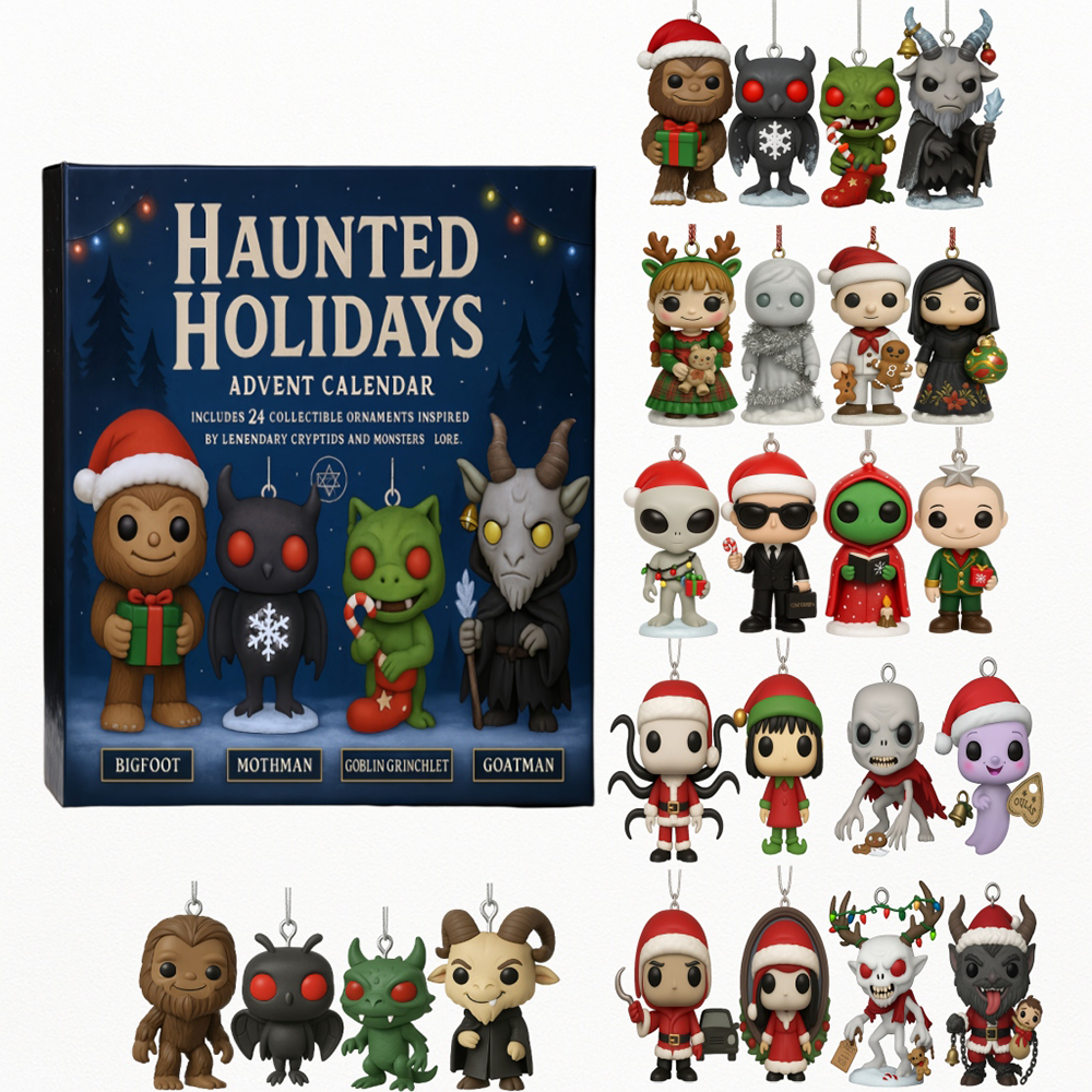 Haunted Holidays 2025 Advent Calendar Christmas Countdown Calendar Best Gift For My Brother