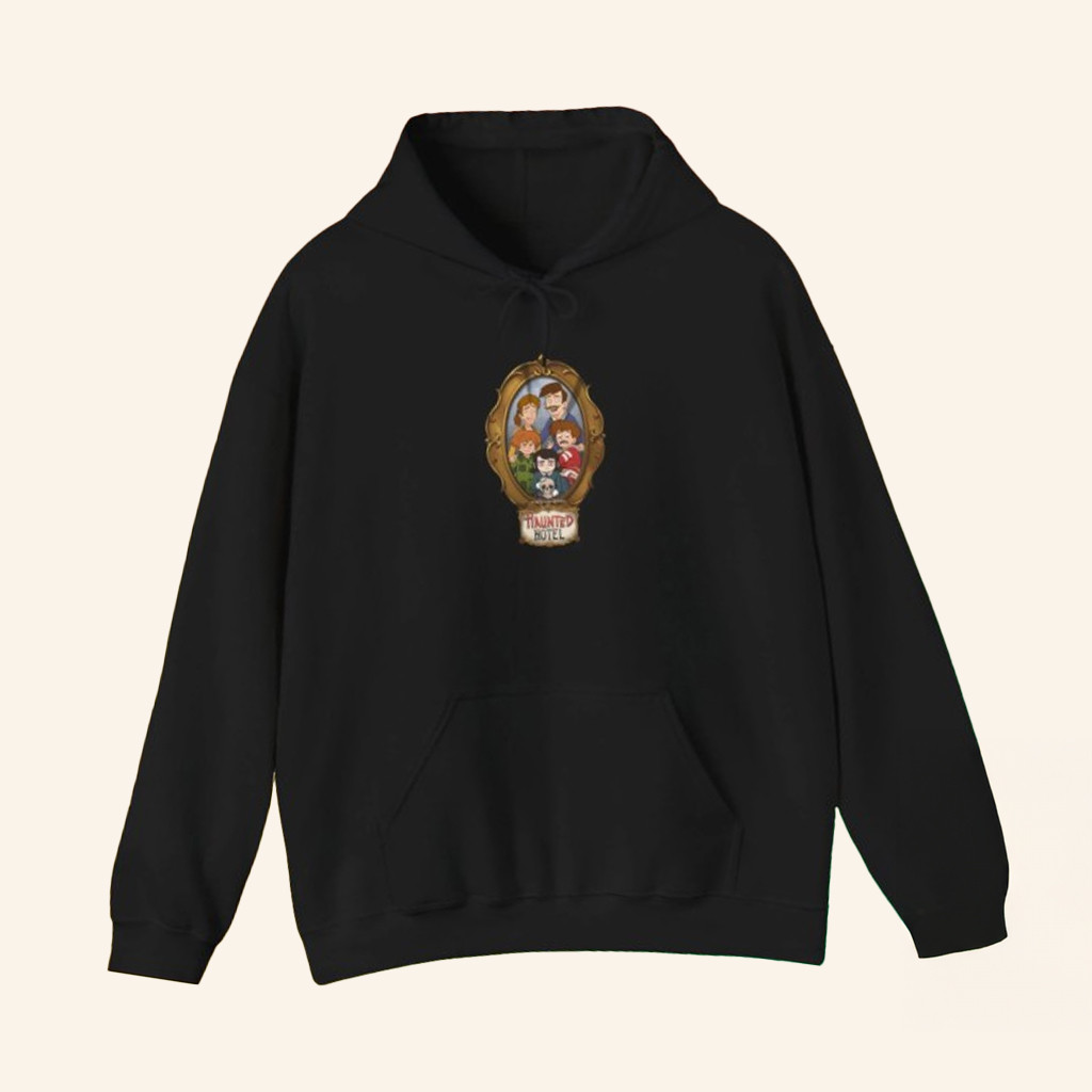 Haunted Hotel Merch Haunted Hotel Tv Series Black Hoodie Unique Gifts For Friend Haunted Hotel Merch Haunted Hotel Tv Series Black Hoodie Unique Gifts For Friend