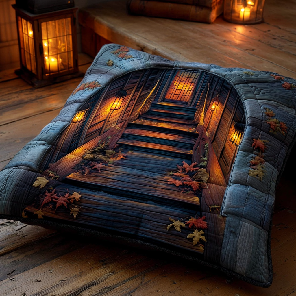 Haunted Lantern Cellar Quilted Pillow Case Decorative Throw Pillow Covers Gift Ideas For Friends