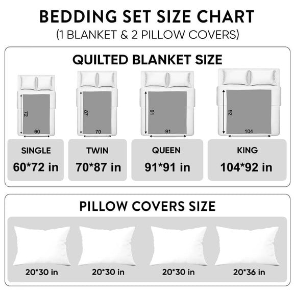 Haunted Manor Quilted Bedding Set Cozy Bedroom Idea