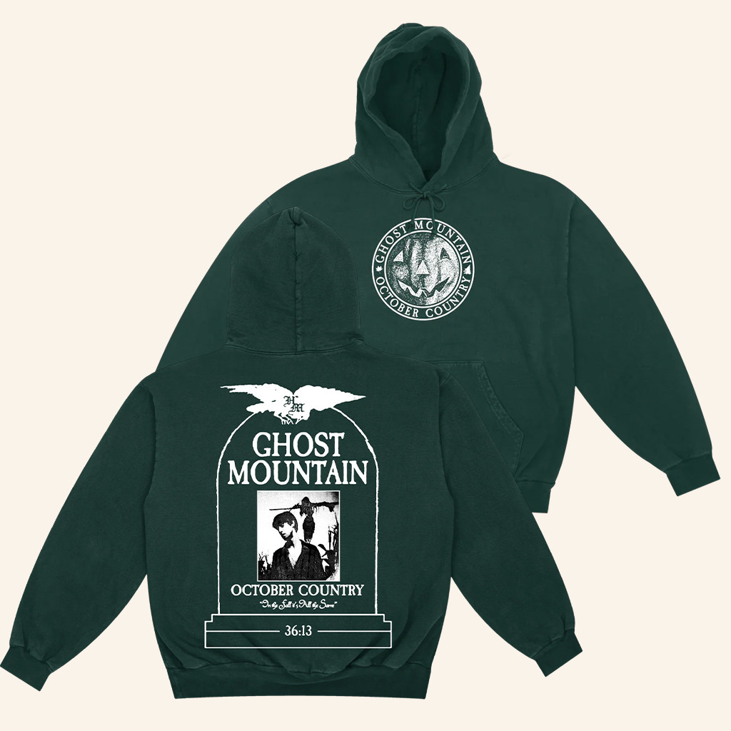 Haunted Mound Merch Ghost Mountain Seal Hoodie Music Lover Gift Ideas For Him