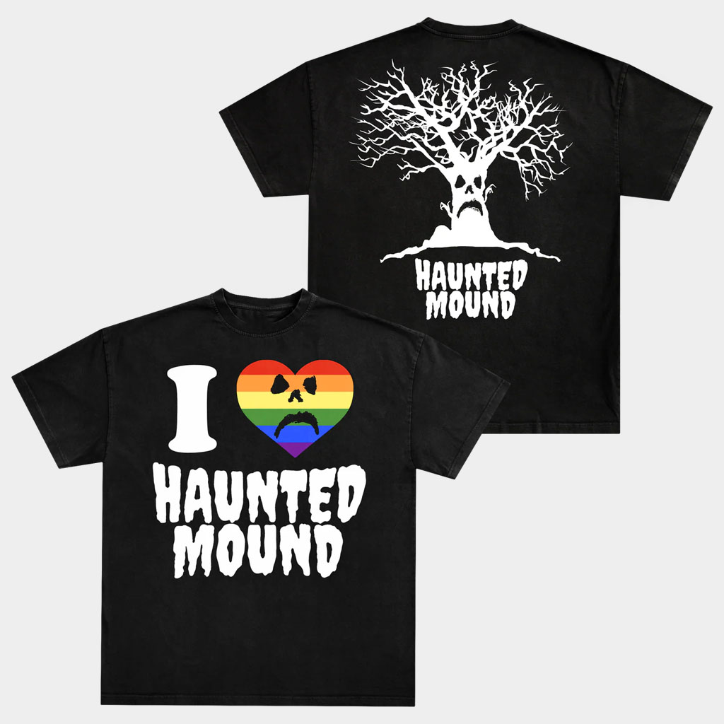 Haunted Mound Merch I Love Haunted Mound Pride Shirt Presents For Friends