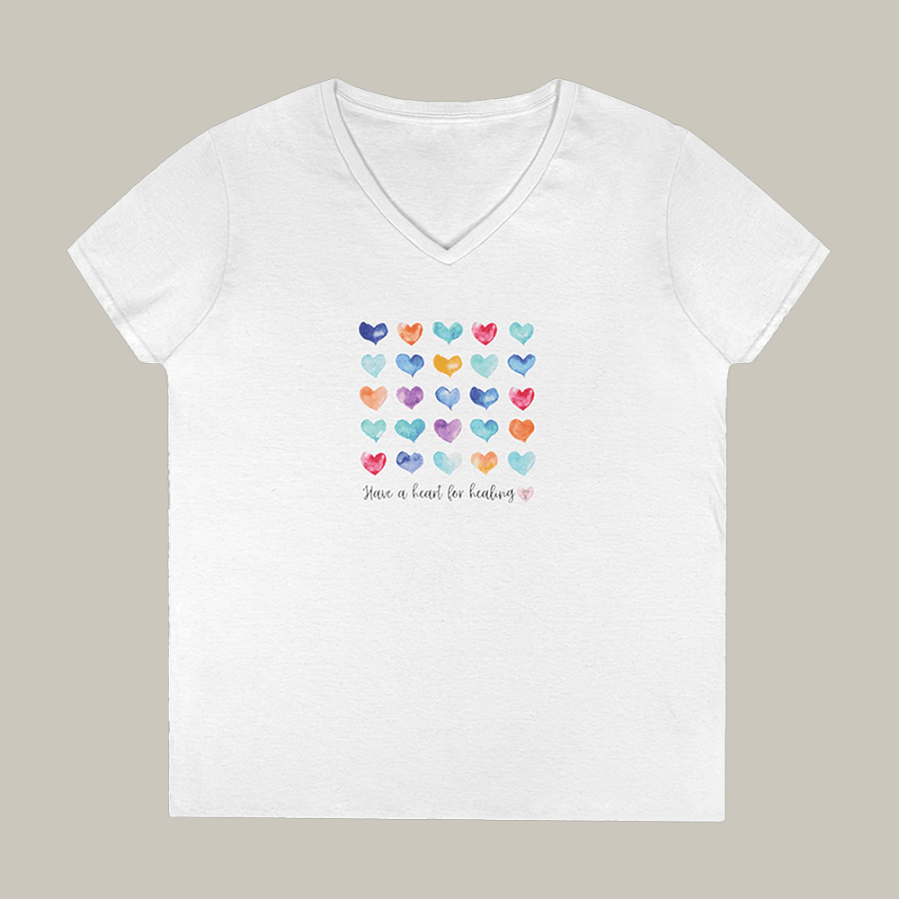 Have A Heart For Healing V-Neck Shirt Bethesda Clothes Social Supporter Gift Ideas