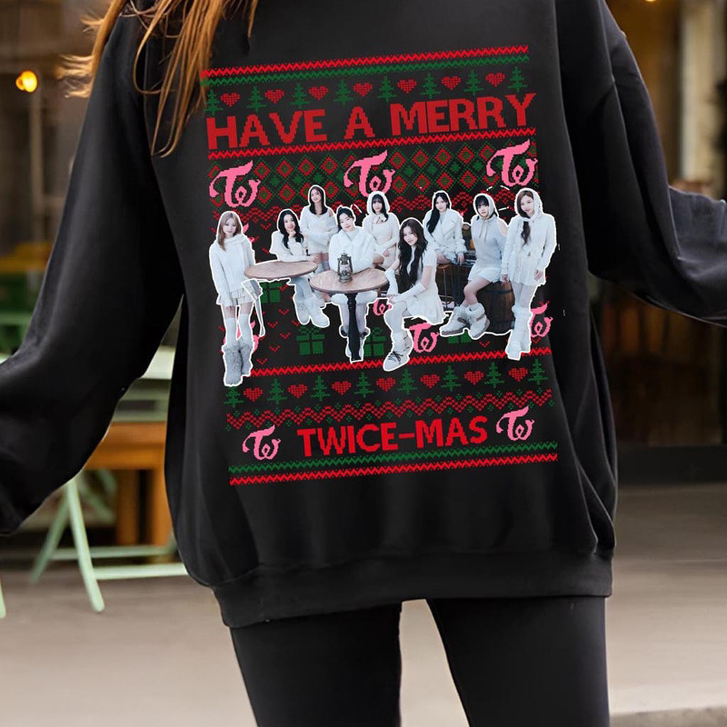 Have A Merry Twice-mas Sweatshirt Twice Srategy Shirt Like It Like It Shirt TWICE Shirt Have A Merry Twice-mas Sweatshirt Twice Srategy Shirt Like It Like It Shirt TWICE Shirt