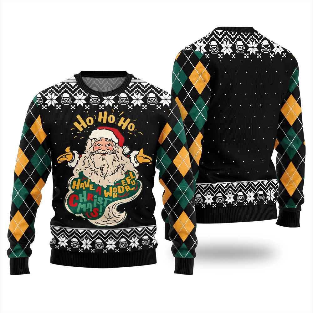 Have A Wonderful Christmas Sweater Personalized Christmas Sweatshirt Gift for Family