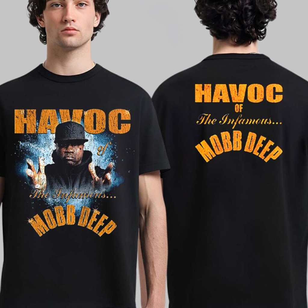 Havoc Of The Infamous Mobb Deep 30th Anniversary Tour 2025 T-Shirt Fan Merch_ Havoc Of The Infamous Mobb Deep 30th Anniversary Tour 2025 T-Shirt Fan Merch_