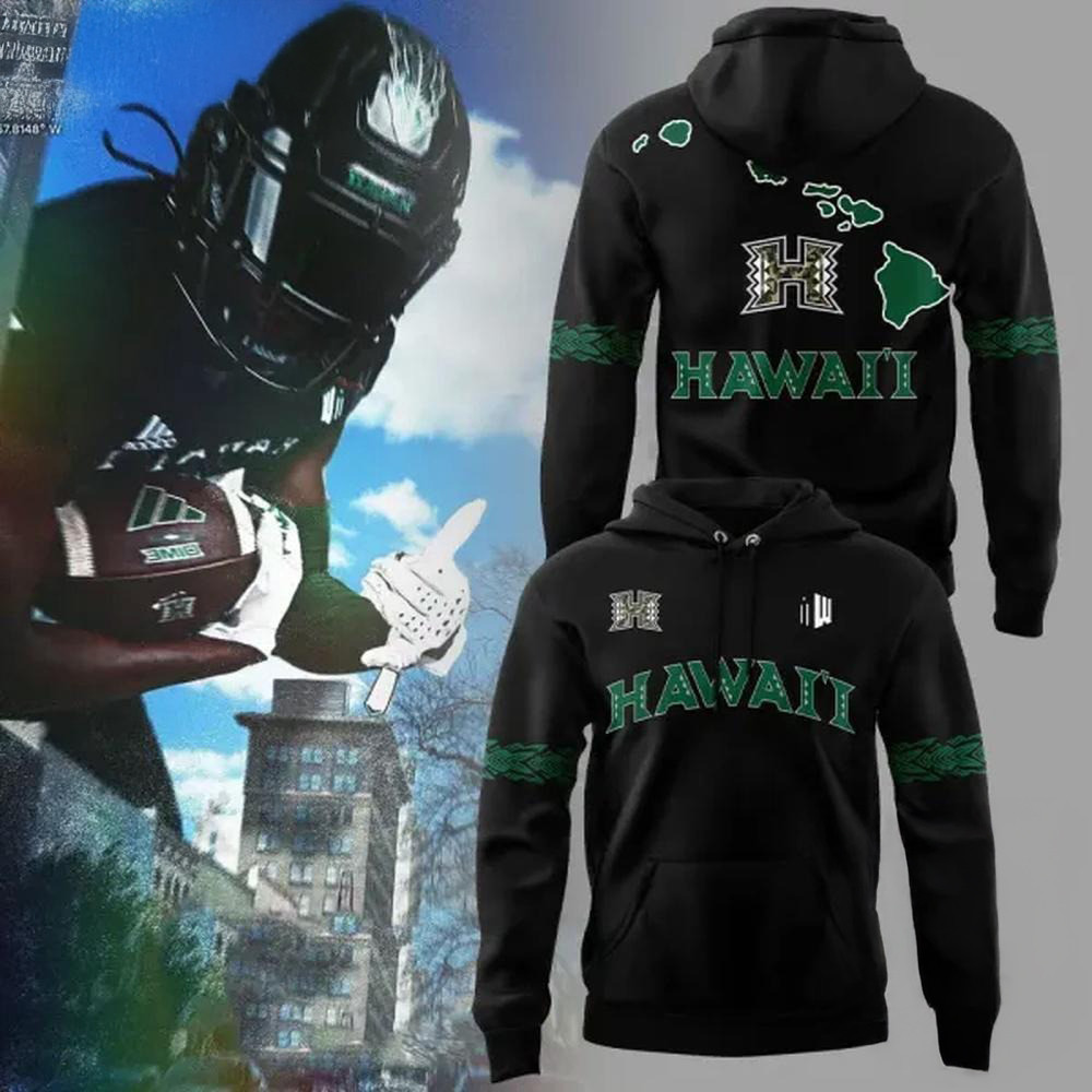 Hawaii Rainbow Warriors Football For Military Night Limited Edition Hoodie Fan Gift Ideas