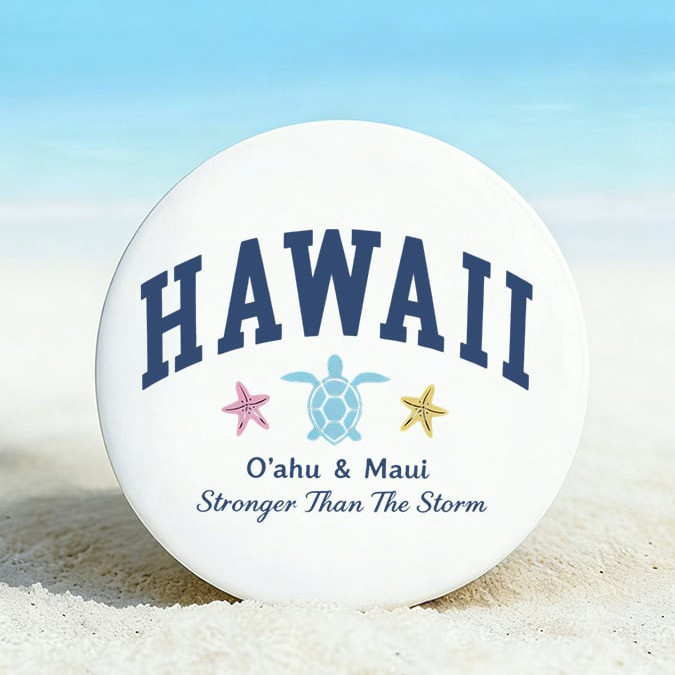 Hawaii Strong Sea Turtle Oahu And Maui Brooch Galathreads Pin Unique Gift For Mother