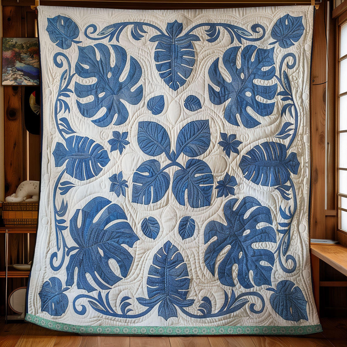 Hawaiian Tropic Haven Quilt Blanket Best Throw Blanket Christmas Gifts For Wife