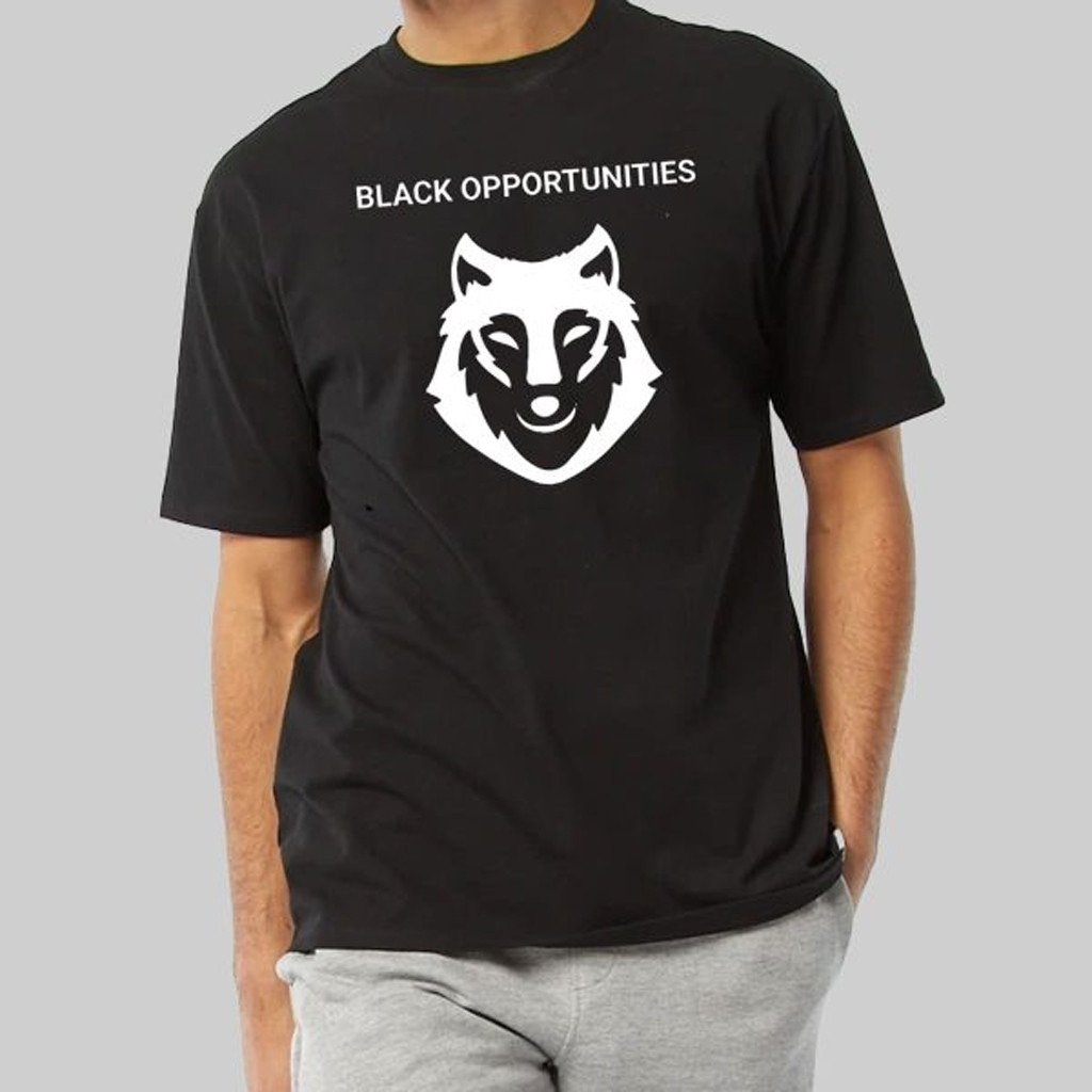 Hawk Newsome Black Opportunities Shirt Good Christmas Gifts For Boyfriend