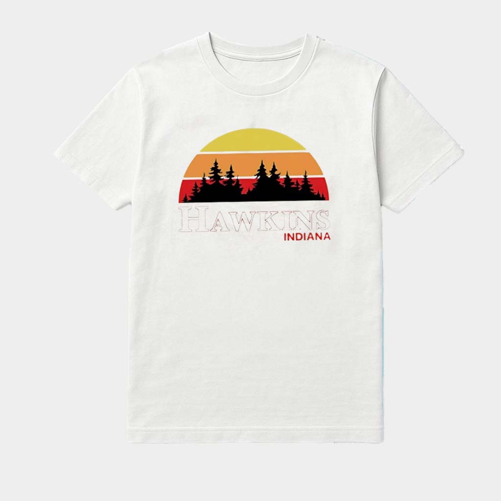 Hawkins Indiana Stranger Things Vintage Shirt Gifts For BFF